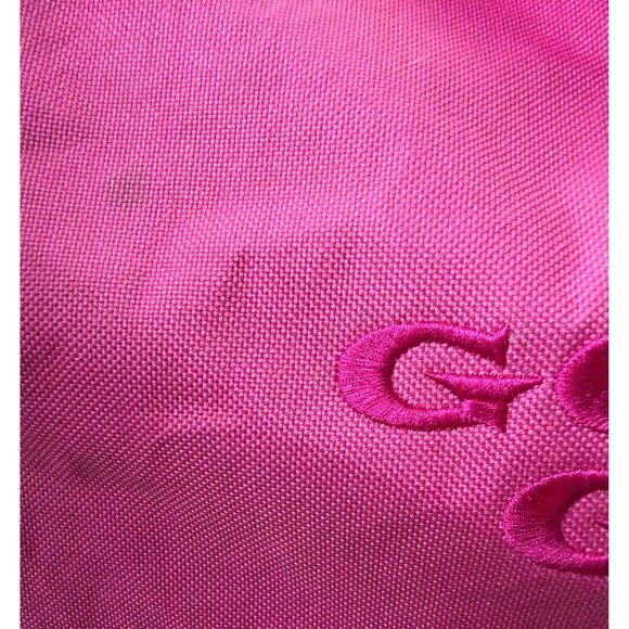 Golds Gym Pink Canvas Duffle Bag With Shoulder Strap - Picture 8 of 13